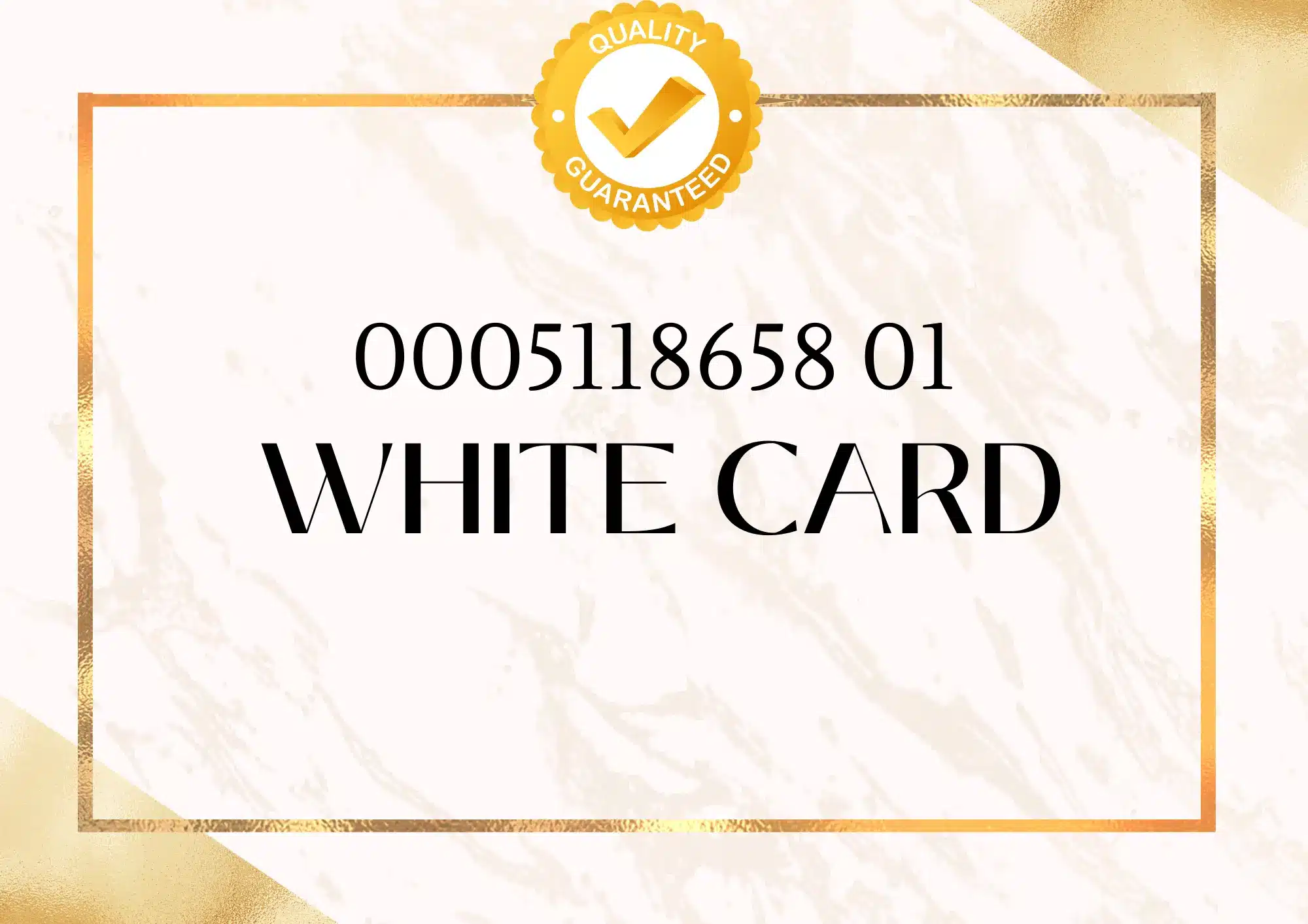 White Card - Professional Pressure Wash